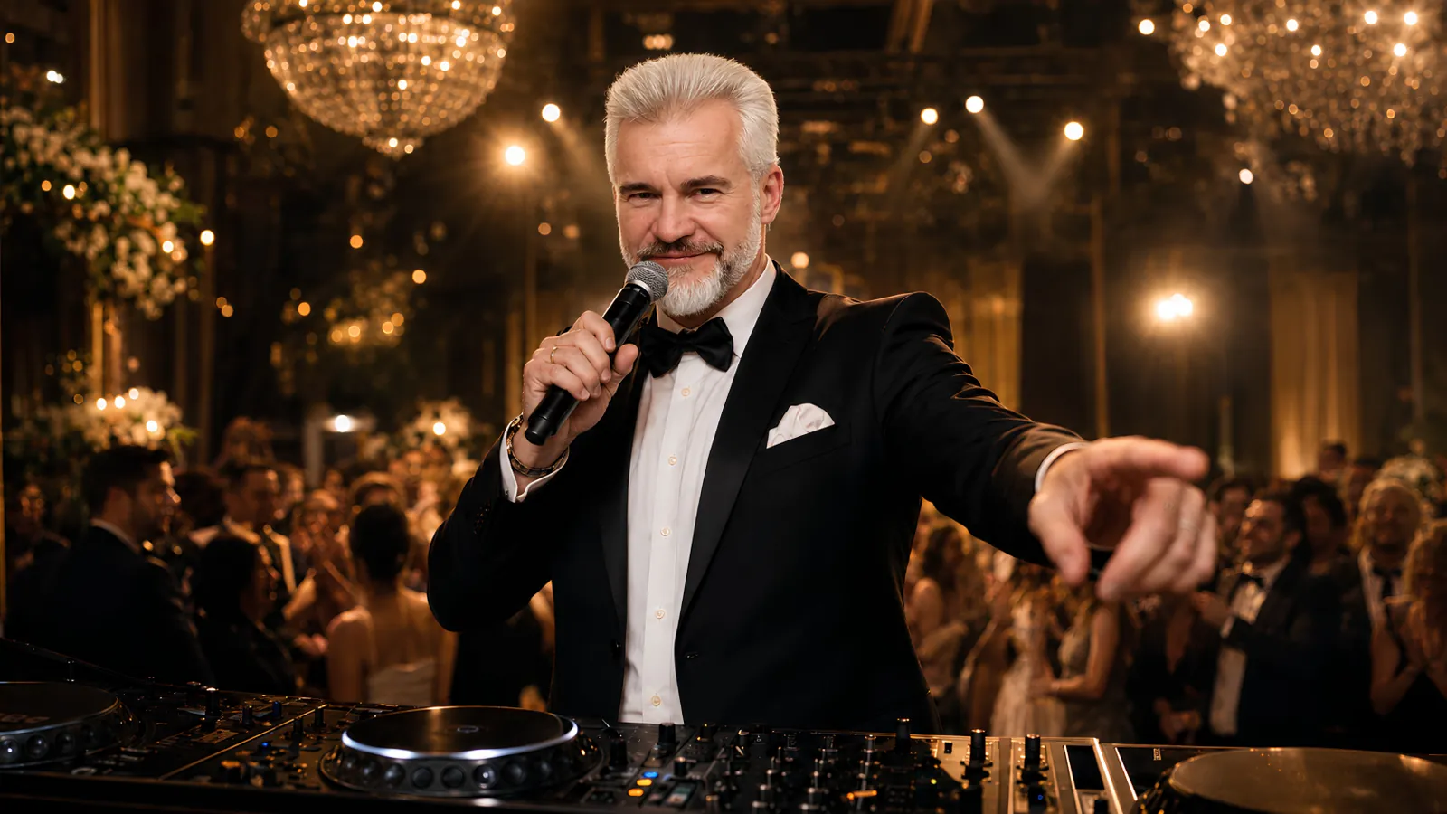 DJ Inny — Krzysztof Klimek prowadzi imprezę przy konsolecie